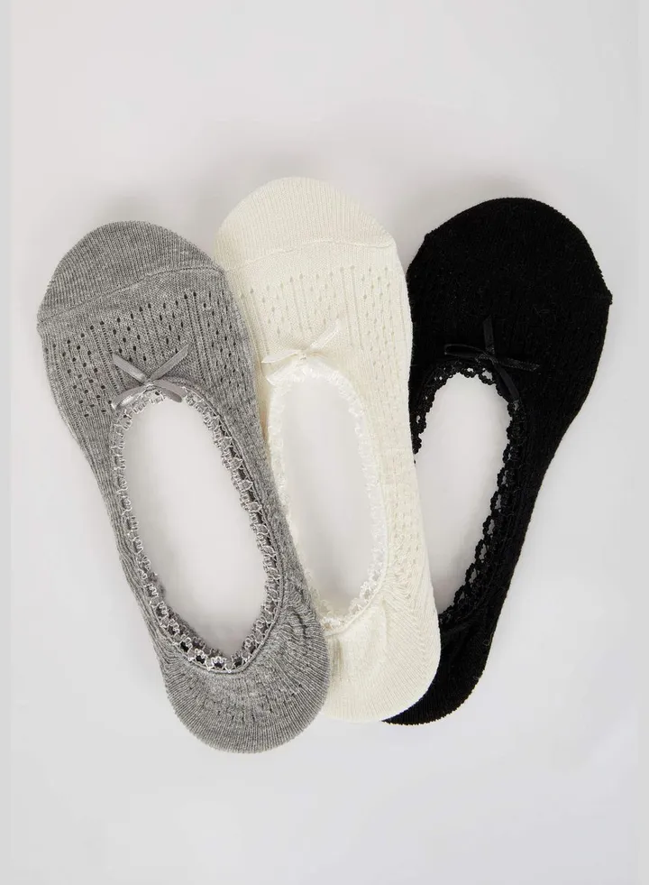 3 Pack Woman Low Cut Socks