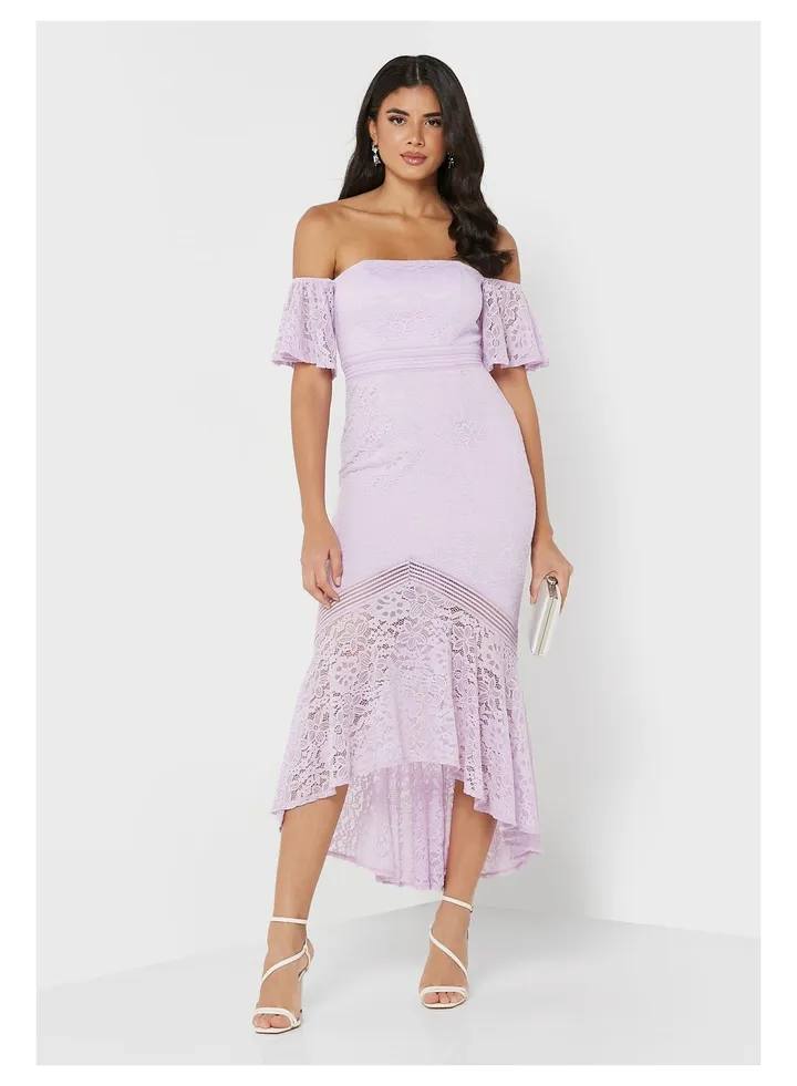 Little Mistress Lilac Dress