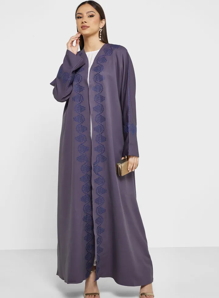 Embroidery Detail Abaya