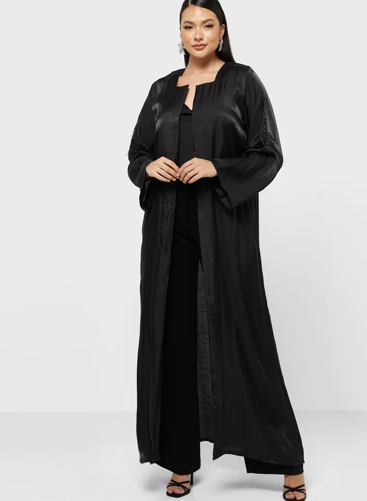 Embellished Detail Abaya