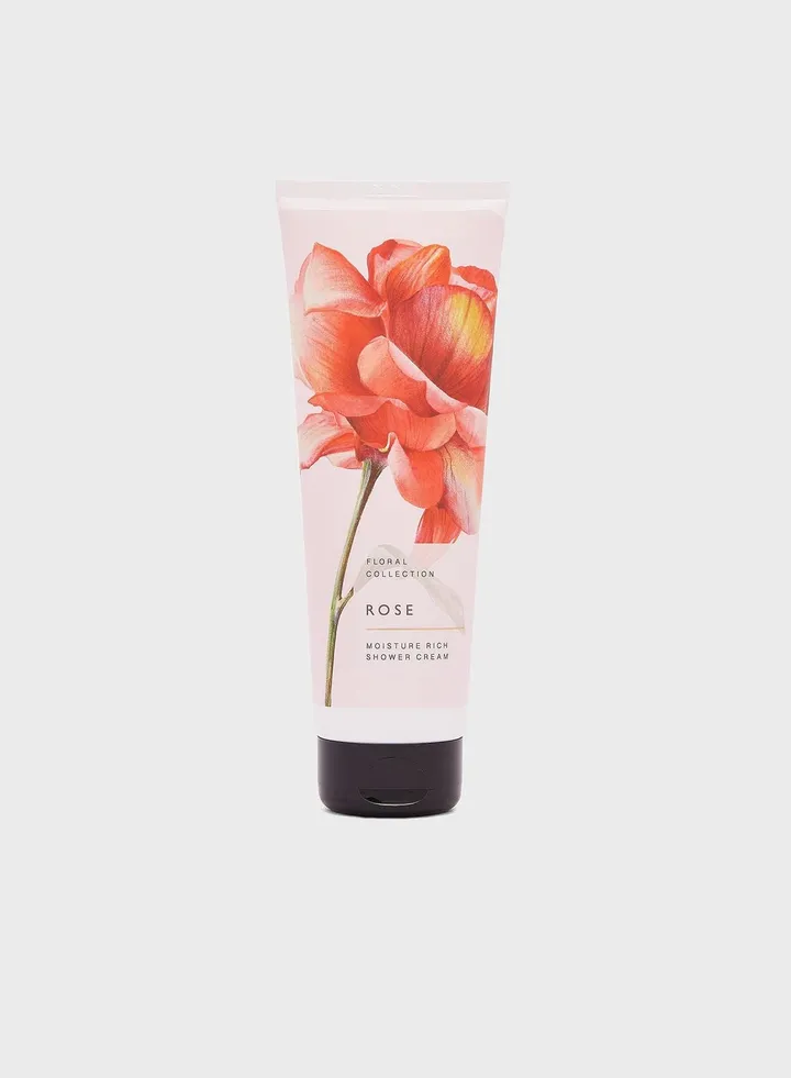Floral Rose Shower Cream