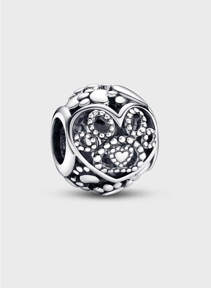 Fur Baby Hearts & Paw Prints Charm