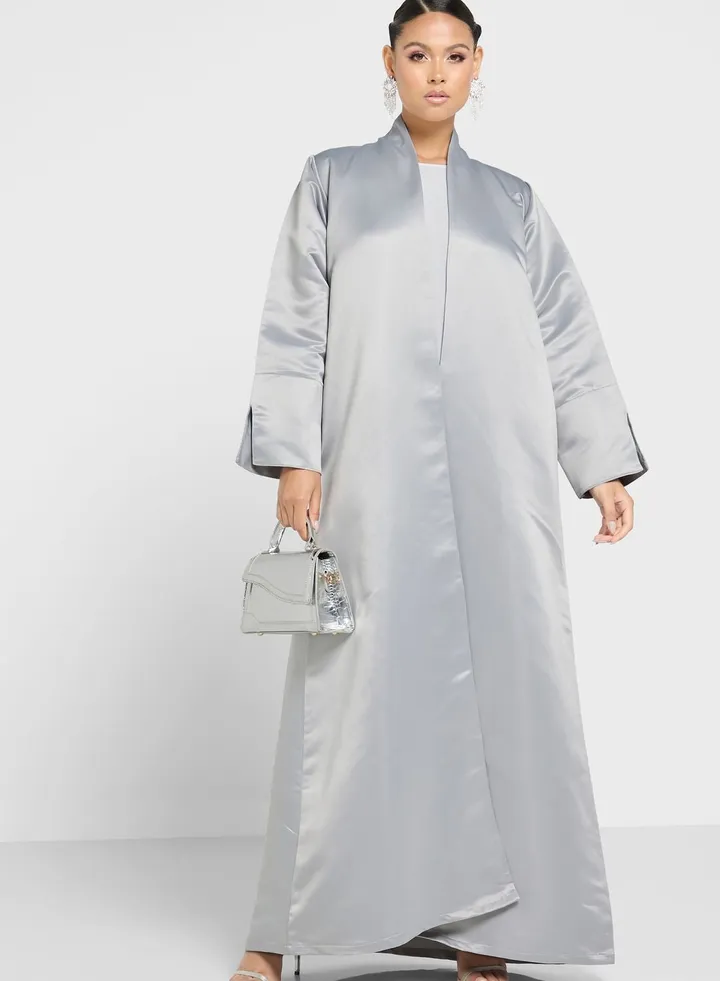 Open Front Abaya