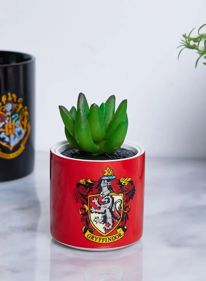 Harry Potter Gryffindor Plant Pot Faux 6.5Cm