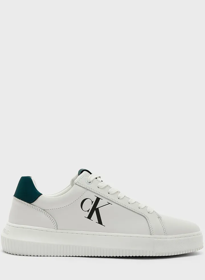 Logo Low Top Lace Up Sneakers