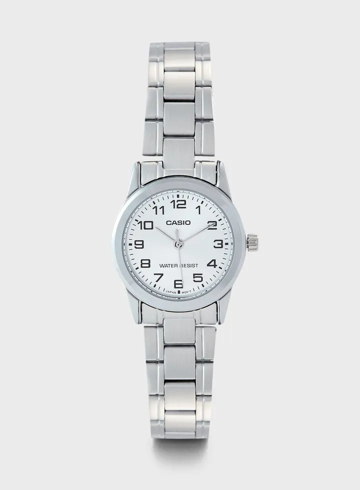 Steel Strap Analog Watch