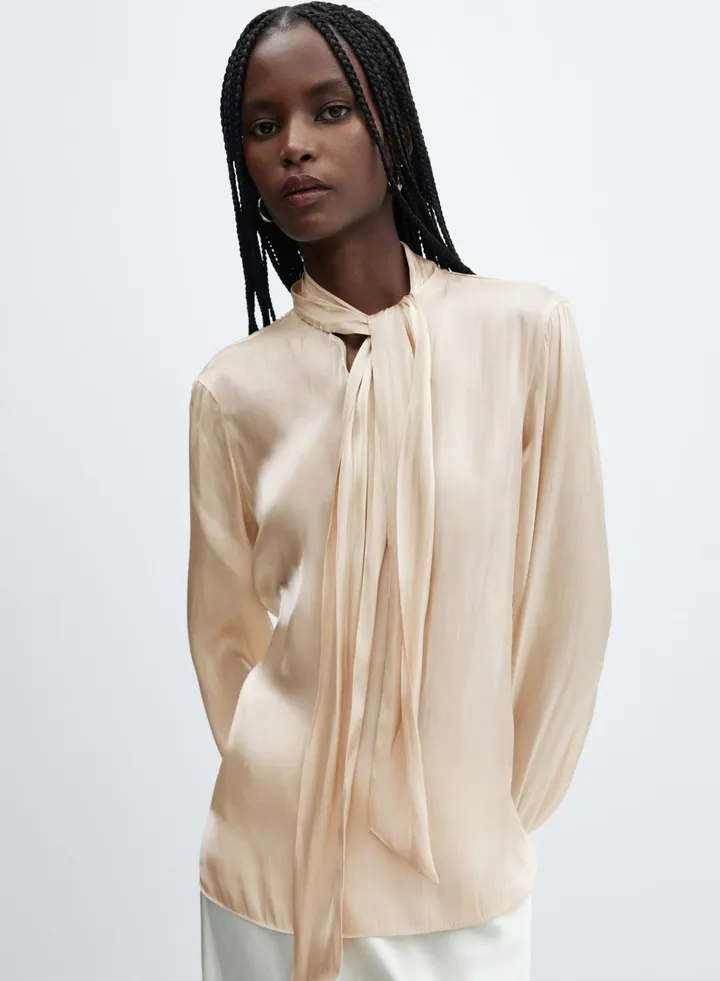 Puff Sleeve Knitted Top
