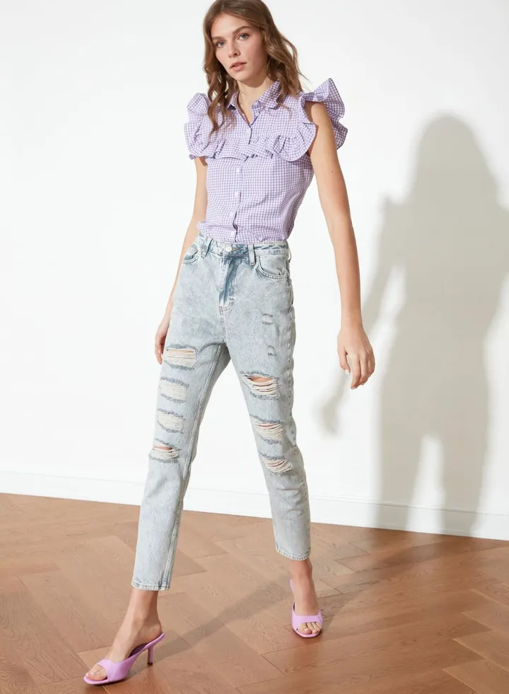 High Waist Mom Jeans