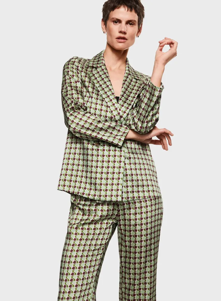 Checked Knitted Shirt