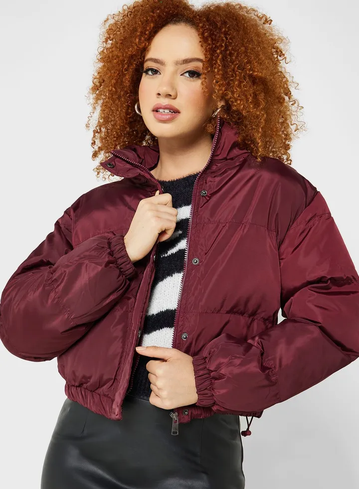 Cropped Padded Jacket