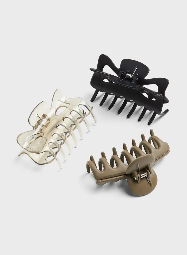 3-Pack Hair Claws