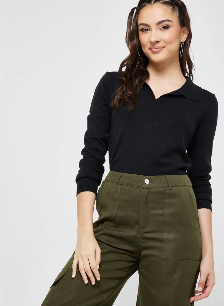 Polo Shirt Sweater