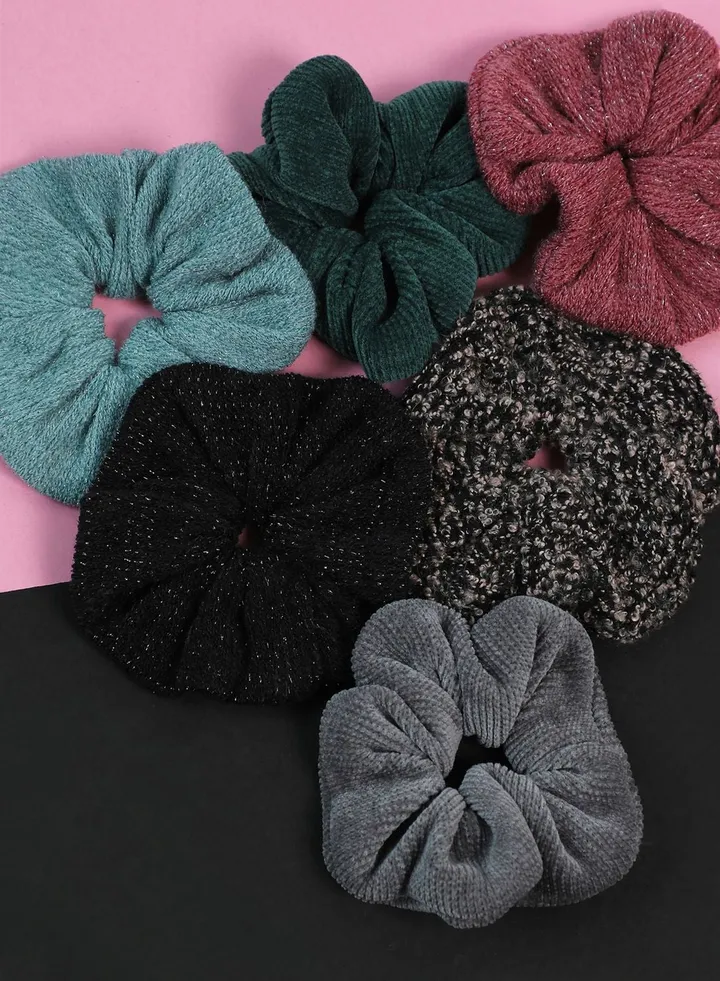 Pack of 6 Scrunchies