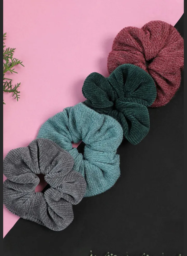 Pack of 4 Scrunchies