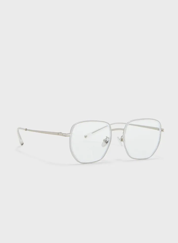 Anti Blue Oval Lens Laptop Optic Glasses