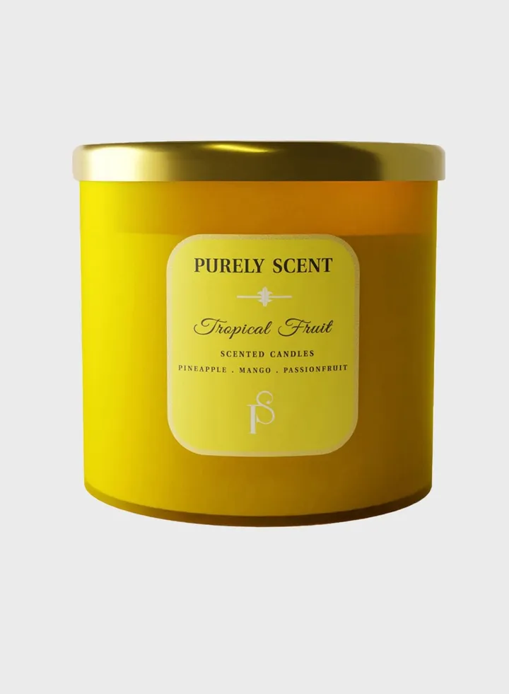 Tropical Fruit 100% Soy Wax Candle