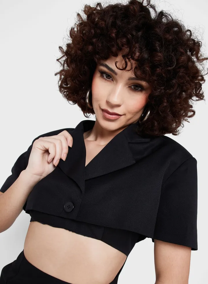 Cut Out Detail Knitted Dress