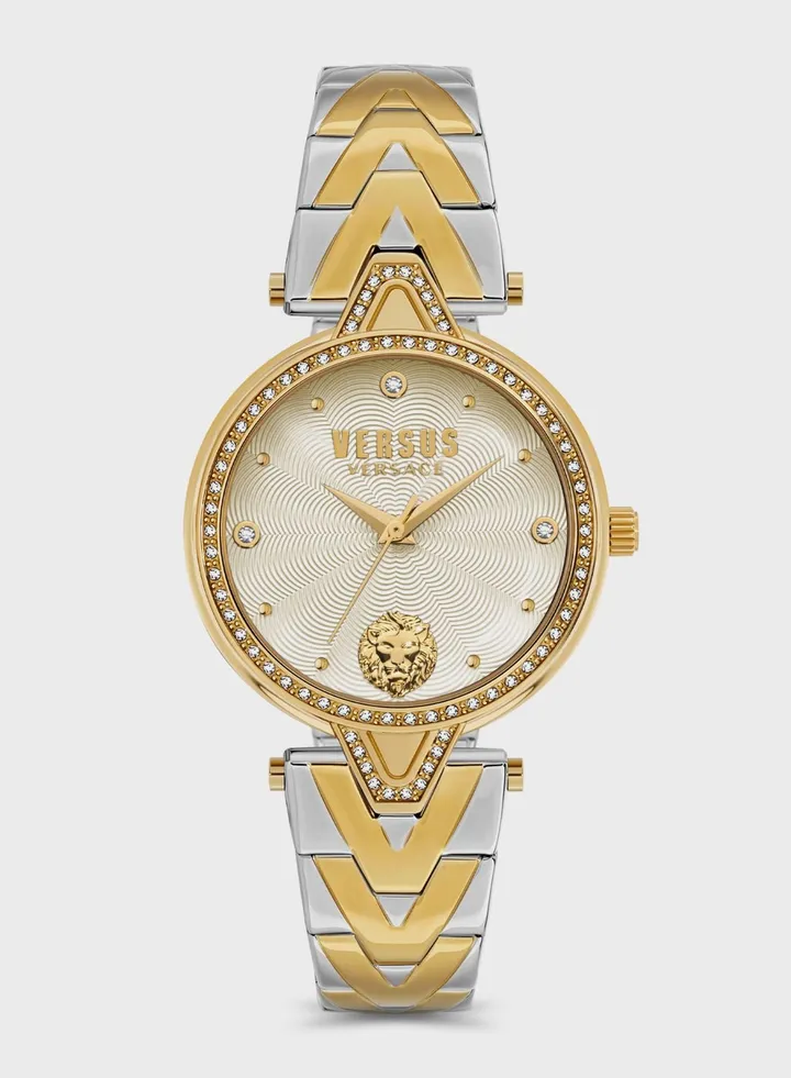Steel Strap Analog Watch