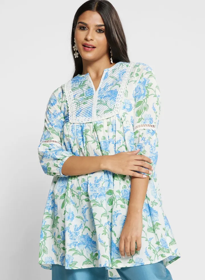 Floral print Kurti