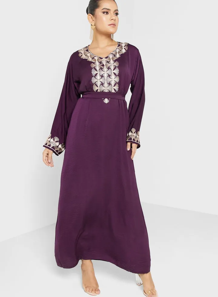 Embroidered Jalabiya