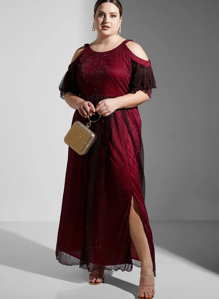 Cold Shoulder Detail Dress