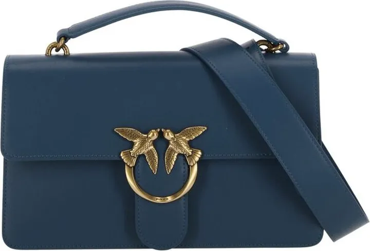 Pinko Love One Logo Plaque Tote Bag