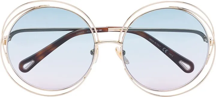 Carlina round-frame sunglasses