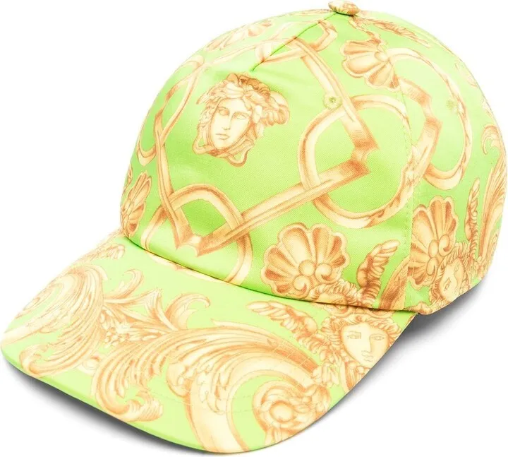 Medusa print cotton cap