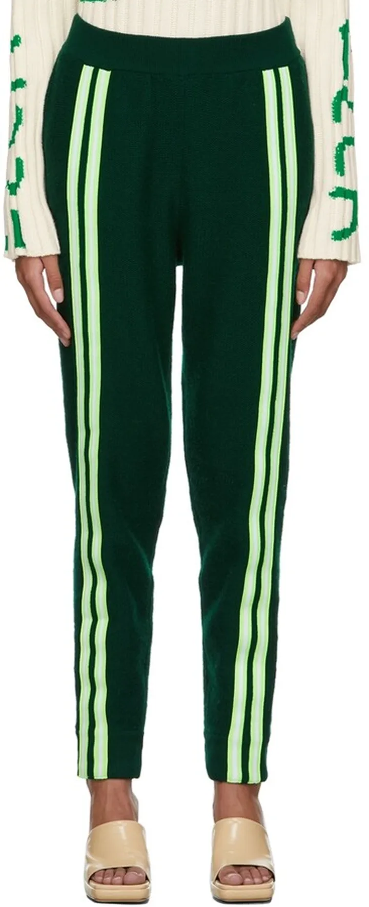 Stella McCartney Green Tom Tosseyn Edition Logo Lounge Pants