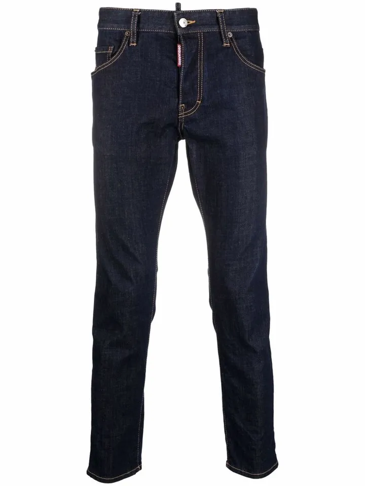 Mid-Rise Skinny Jeans