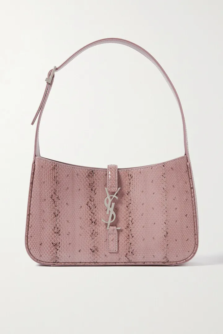 SAINT LAURENT - Le 5 À 7 Ayers Shoulder Bag - Pink