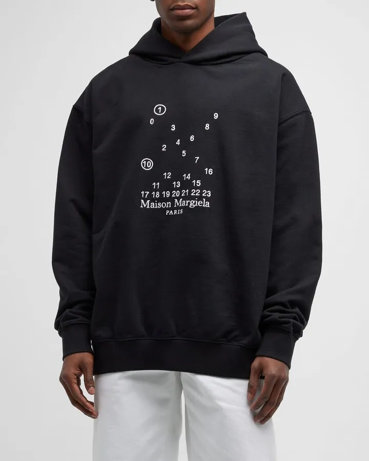 Men's Scattered Logo Hoodie
