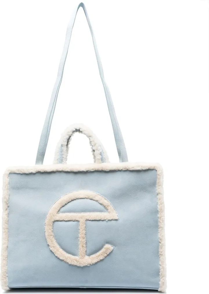 Textured Large Tote Bag
