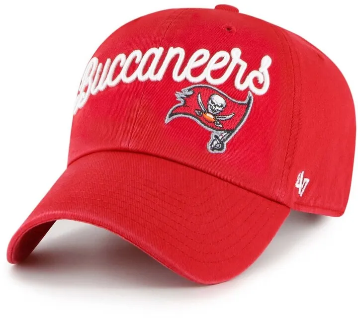 Women's Red Tampa Bay Buccaneers Millie Clean Up Adjustable Hat