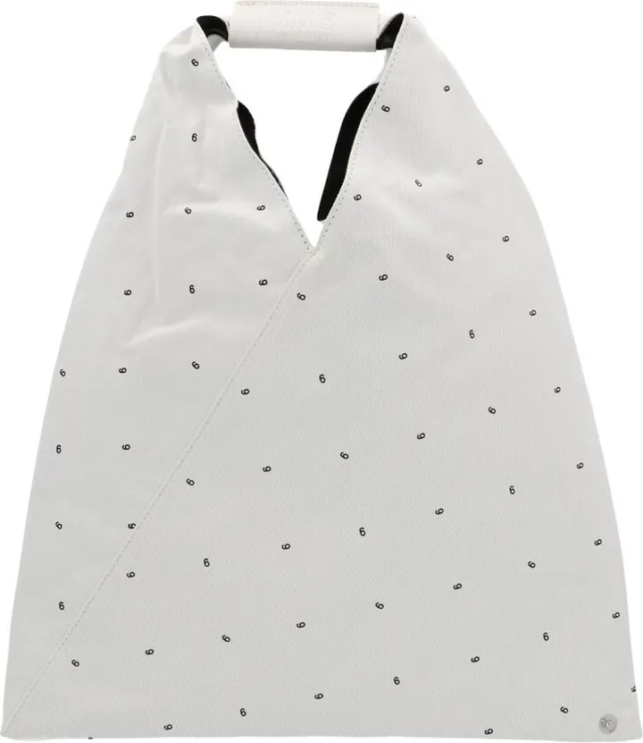 MM6 Maison Margiela Japanese Allover Number Small Tote Bag