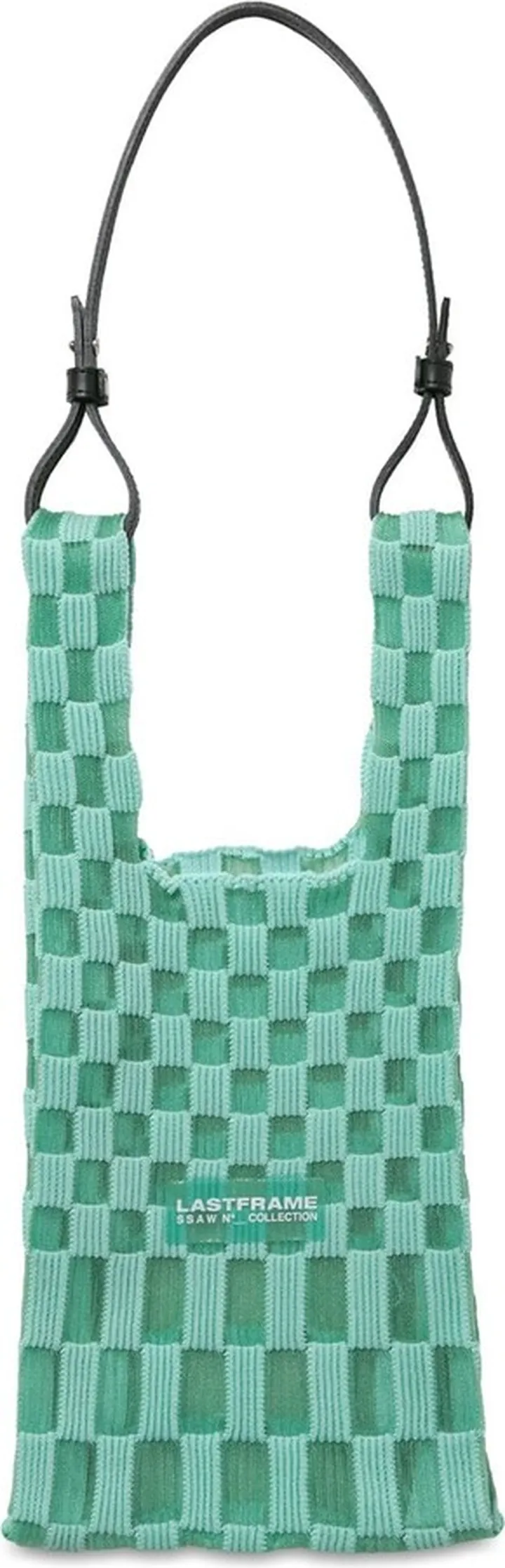 Small sheer Ichimatsu market bag