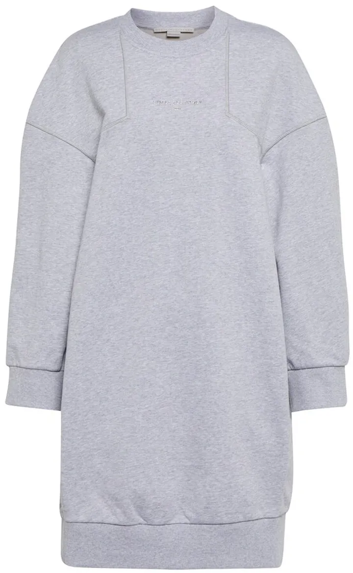 Cotton jersey sweater dress