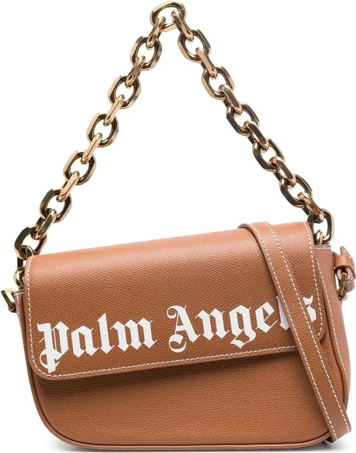 Crash logo-print shoulder bag