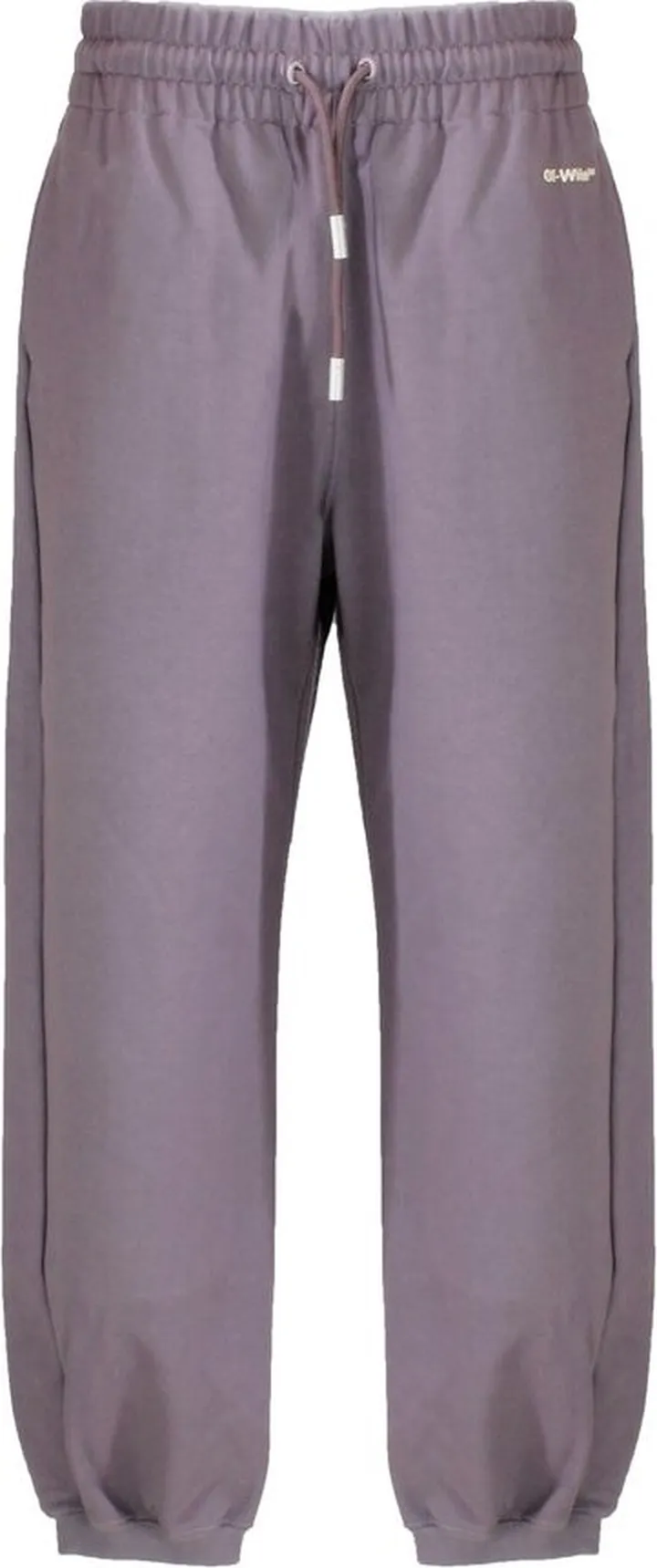 Off-White Logo Embroidered Straight Leg Trousers