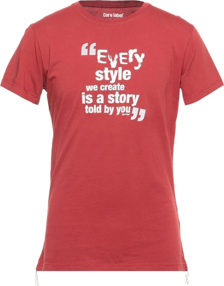 T-shirt Brick Red