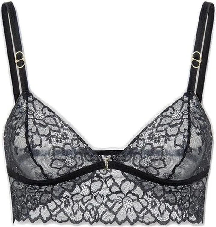 Stella McCartney Lace-Detailed Stretched Bra