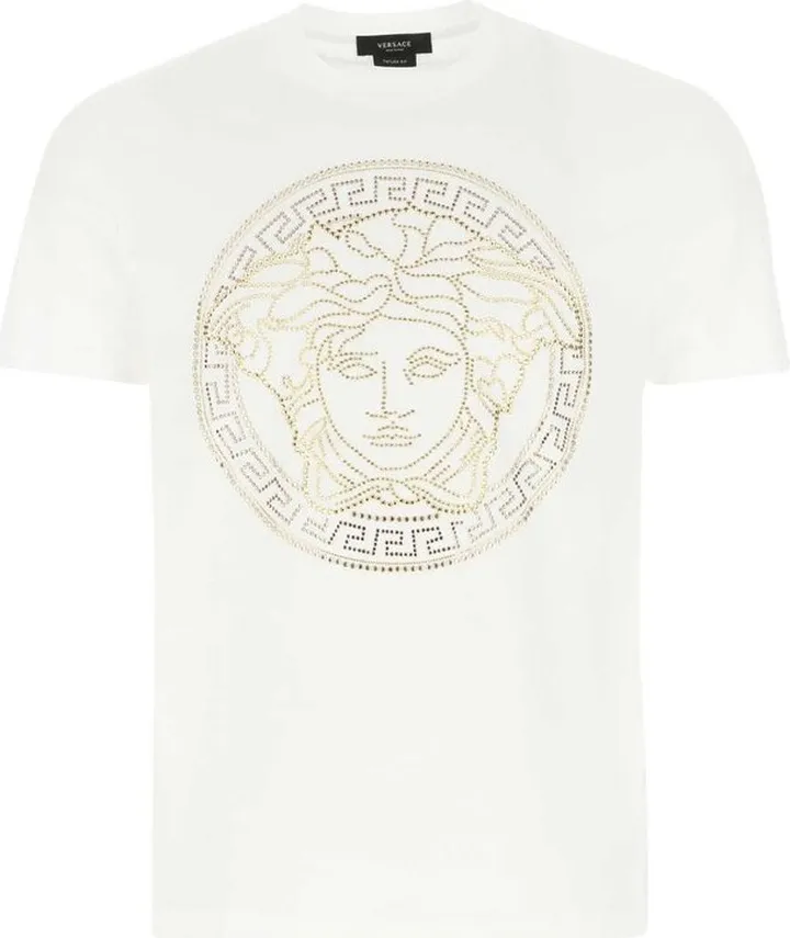 Versace Embellished Crewneck T-Shirt
