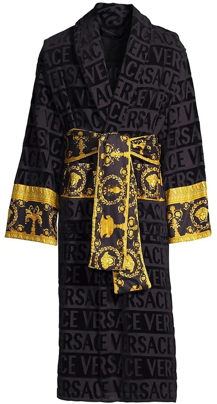 Logo Baroque Bathrobe