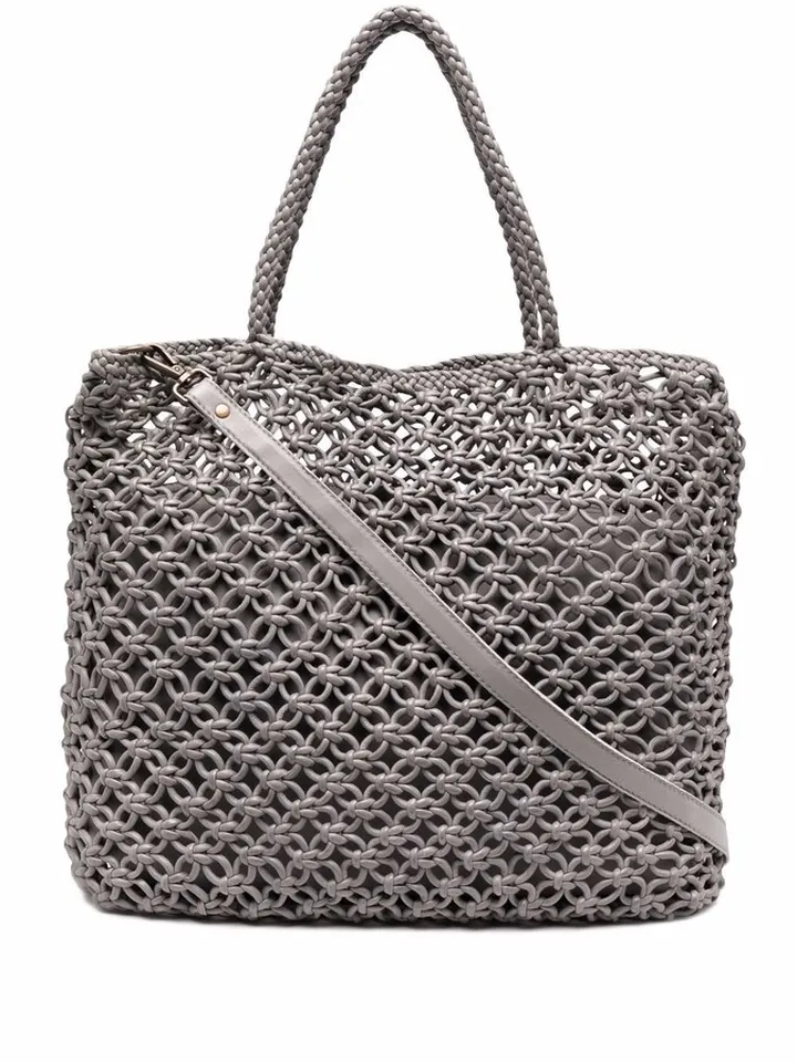 Susan 02 macramé tote bag