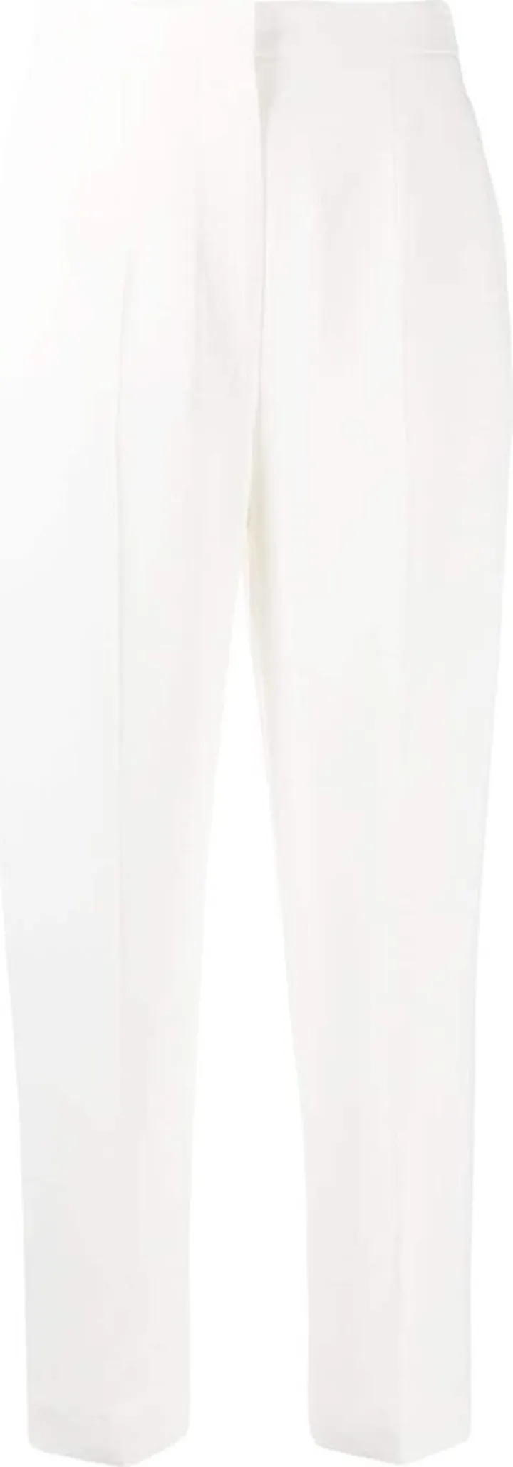 High-Waisted Cropped Trousers