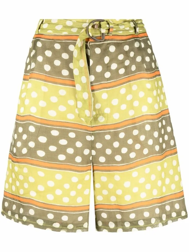 Polka-Dot Print Shorts