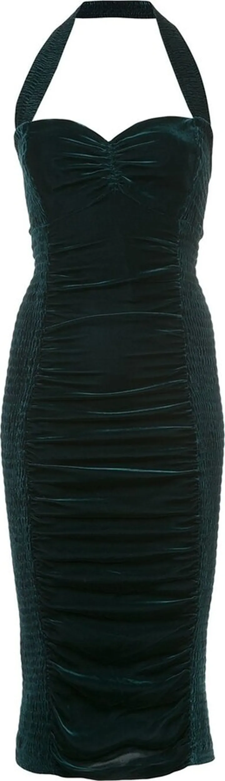 Olympia velvet dress