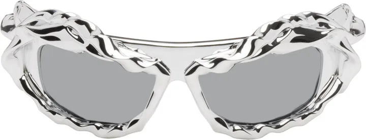 Ottolinger Silver Twisted Sunglasses