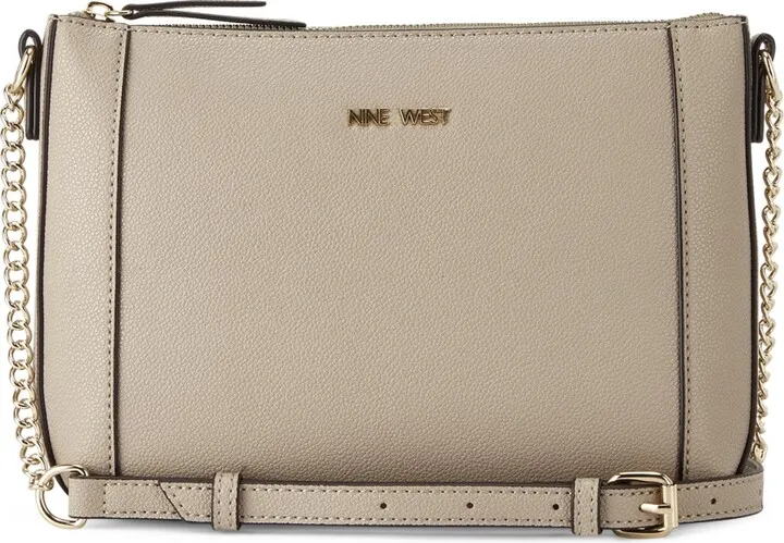 Nine West Women's Basil Top Zip Crossbody