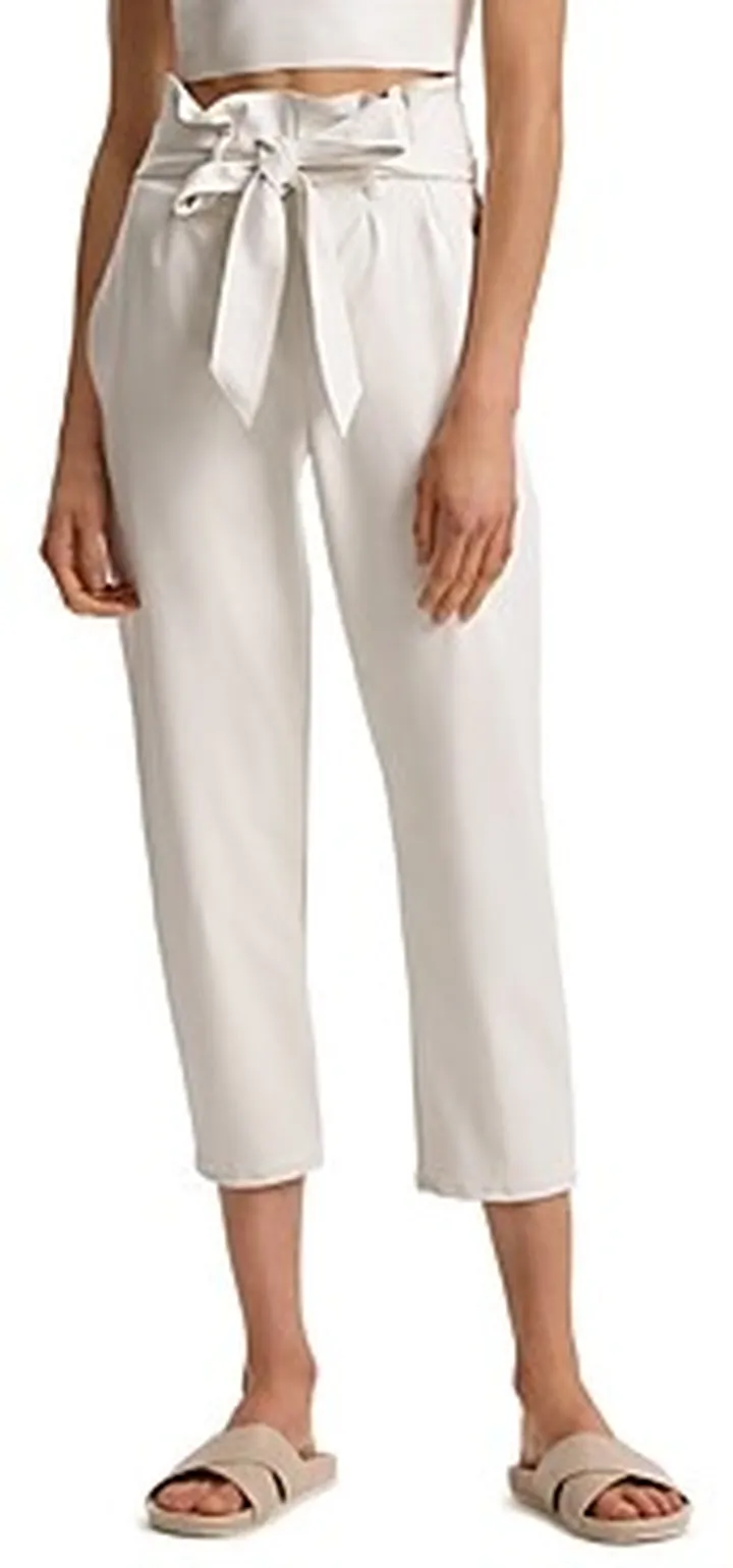 Commando Faux Leather Paper Bag Cropped Pants